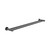 Dolce II Double Towel Rail 800mm Gun Metal