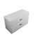 Eden Wall Hung Vanity 1010 2 Drawer (Top/Bottom) Colour Kordura Top With Basin Custom Colour