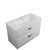 Eden Wall Hung Vanity 810 2 Drawer (Top/Bottom) Ceramic Piedra Top Custom Colour