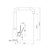 Elgin Sink Mixer II Brushed Nickel
