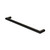 Mecca Towel Rail 240V Single Heated Matte Black