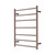 Mecca Towel Ladder 240V 7 Bar Heated Brushed Bronze