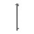 Mecca Towel Rail 240V Single Vertical Heated Graphite