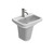 Elevate Wall Basin With Shroud 45 Round