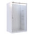 Anita Acrylic Shower 3 Sided 1200mm x 915mm Side Mould Chrome