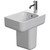 Elevate Slim Wall Basin With Shroud 450 x 290mm