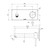 Pina Wall Basin/Bath Mixer Set 6 Star 180mm Trim Kit Only Chrome