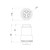 SwitchMix Wall Mixer Body Extension 25mm Chrome