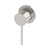 SwitchMix Vivid Slimline Shower/Wall Mixer 60mm Backplate Fit-Off Kit Brushed Nickel