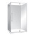 Horizon Framed Shower Enclosure 2 Sided Pivot Door 1200 x 900mm Right Hand Tray White Flat Wall