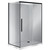 Horizon Framed Shower Enclosure 2 Sided Sliding Door 1200 x 1000mm Grey Glass Right Hand Tray Black Flat Wall