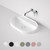 Liano II Pill Inset Basin 600mm White