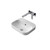 Luna Inset Basin White No Taphole