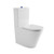 Sierra Back To Wall Toilet Suite Slim Seat And Raised Button