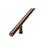 Aura Vertical Pole Towel Warmer 1000mm Brushed Copper