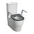 Sentinel Toilet Armrest Grey