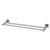 Radii SS Double Towel Rail 316 Square Plate 600mm Stainless Steel