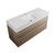 Edge Wall Hung Vanity 2 Drawer 1210mm Honey Ash ATW121D2WHMHA