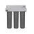 Eco-Pure 20 Inch Jumbo Water Filter Kit Triplex