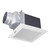 VD-15Z4T7-S Ducted Exhaust Ventilation Fan White Plastic Grille