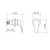 Maku MK2 Shower Mixer Trim Kit Brushed Nickel