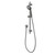 Maku MK2 Satinjet Rail Shower Gunmetal