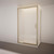 Tivoli Inswing Shower 1200 x 900mm Metallic Corner Contour Plus Wall Centre Waste Right Hand