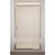 Tivoli Inswing Alcove Shower 1200 x 900mm Metallic Flat Wall Centre Waste
