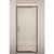 Tivoli Inswing Alcove Shower 1000 x 1000mm Brushed Brass Side Recessed Wall Centre Waste