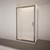 Tivoli Inswing Shower 1200 x 1000mm Gunmetal Tile Centre Waste Right Hand