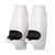 Curve Leaf & Debris Diverter Twin Pack White