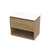 Pinnacle Pro Arctic Vanity 750mm Drawer Open Colour