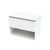 Pinnacle Pro Arctic Vanity 800mm Drawer Open Ultra Gloss White
