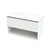 Pinnacle Pro Arctic Vanity 1000mm Drawer Open White Melamine