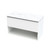 Pinnacle Pro Arctic Vanity 1000mm Drawer Open Ultra Gloss White