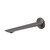 Kusabi Wall Basin/Bath Outlet 200mm Brushed Carbon