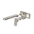 Waipori MK2 Wall Basin/Bath Mixer Trim Kit Brushed Nickel Lead Free