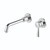 Wiltern Wall Basin / Bath Mixer Set 190mm SwitchMix (Fit-Off Kit) Chrome
