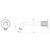 Wiltern Wall Basin / Bath Outlet 190mm Brushed Nickel