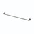 Wiltern Single Towel Rail 800mm Brushed Carbon