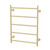 Wiltern Heated Towel Ladder 550mm x 750mm Brushed Gold