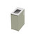 Mako 70 Laundry Cabinet 400mm Left Hinge 1 Door (F2) Colour/Woodgrain Bright White Benchtop With Under Mount Sink (250 x 400) Tap Hole Only (No Tap)