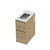 Mako 70 Laundry Cabinet 400mm 2 Drawer (F2) Colour/Woodgrain Bright White Benchtop With Under Mount Sink (250 x 400) Tap Hole Only (No Tap)