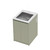 Mako 70 Laundry Cabinet 600mm 2 Door (F2) Colour/Woodgrain Bright White Benchtop With Top Mount Sink (400 x 400) Tap Hole Only (No Tap)