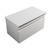 Wall Hung Vanity Soft Solid Surface 800mm 1 Drawer White Melamine