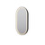 Mirrox Eclipse Front Lit LED Mirror Obround Black 900 x 500mm