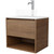 Flux Vanity 600mm Centre Basin Single Drawer Include Nuvolite Top