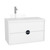 Full Moon Vanity 900mm Left Offset Double Drawer Include Top