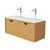 Half Moon Vanity 1200mm Double Basin Double Drawer Include Top