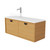 Half Moon Vanity 1200mm Left Offset Double Drawer Include Top